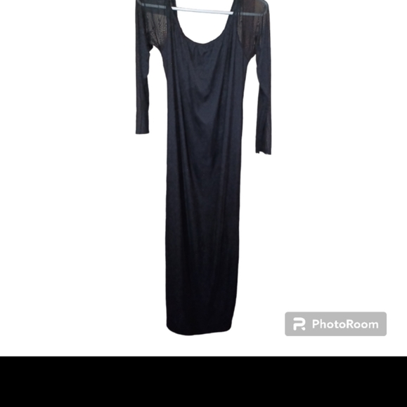 Bkack long dress - Picture 1 of 5